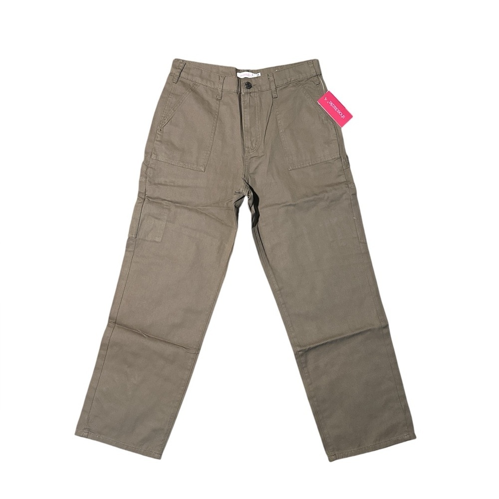NWT, ShoeDazzle, Khaki Green Pant, Size 28‎